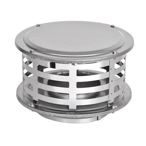 VA316-C08 - 8" Ventis Class-A All Fuel Chimney, 316L Stainless Standard Rain Cap