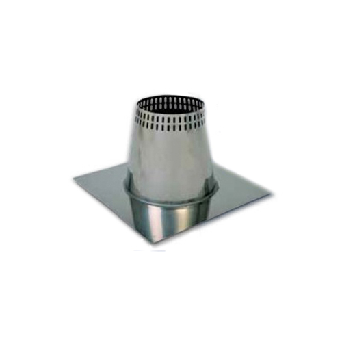 ZVA-F0512SS - 5" Ventis Class-A Vented Flashing 7/12 To 12/12 Pitch, 304L Stainless, (Flashing Only)