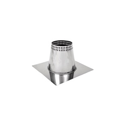 ZVA-F0612 - 6" Ventis Class-A Vented Flashing 7/12 To 12/12 Pitch, Galvanized, (Flashing Only)