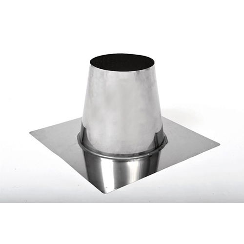 ZVA-FNV0606 - 6" Ventis Class-A Non-Vented Flashing 0/12 To 6/12 Pitch, Galvanized, (Flashing only)