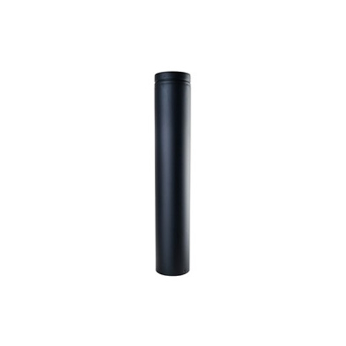 VDVB-0512-6 (1 Pack Of 6) - 5"X12"Ventis Direct Vent Pipe, Painted Black