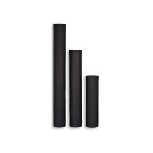 VSB0706 - 7" X 6" Ventis Single-Wall Black Stove Pipe 22 Gauge Cold Rolled Steel