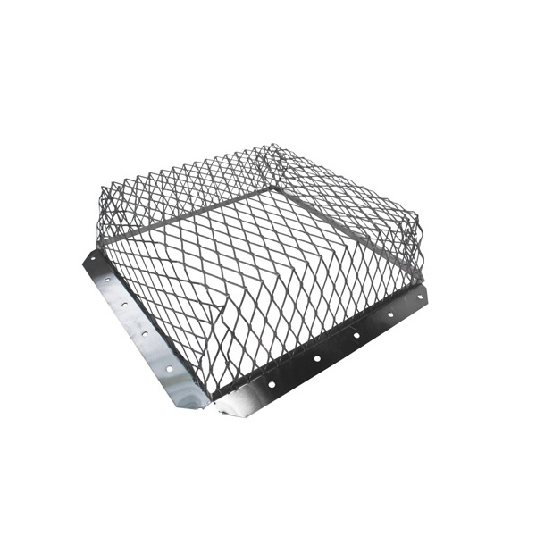 SSAG7X7 - 7"X7" Stainless Animal Guard Roof Mount  9" High