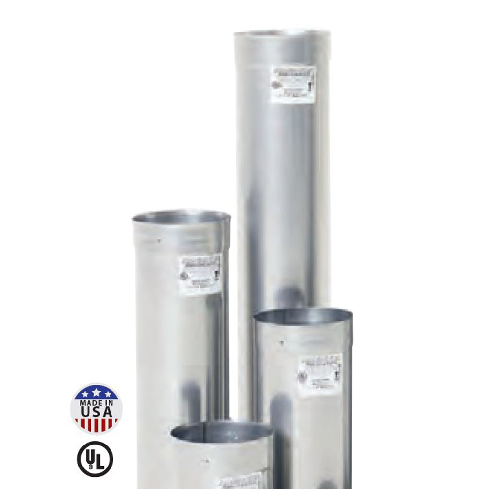 RL316-0312 - 3" X 12" Rhino Rigid Stainless 316L Liner