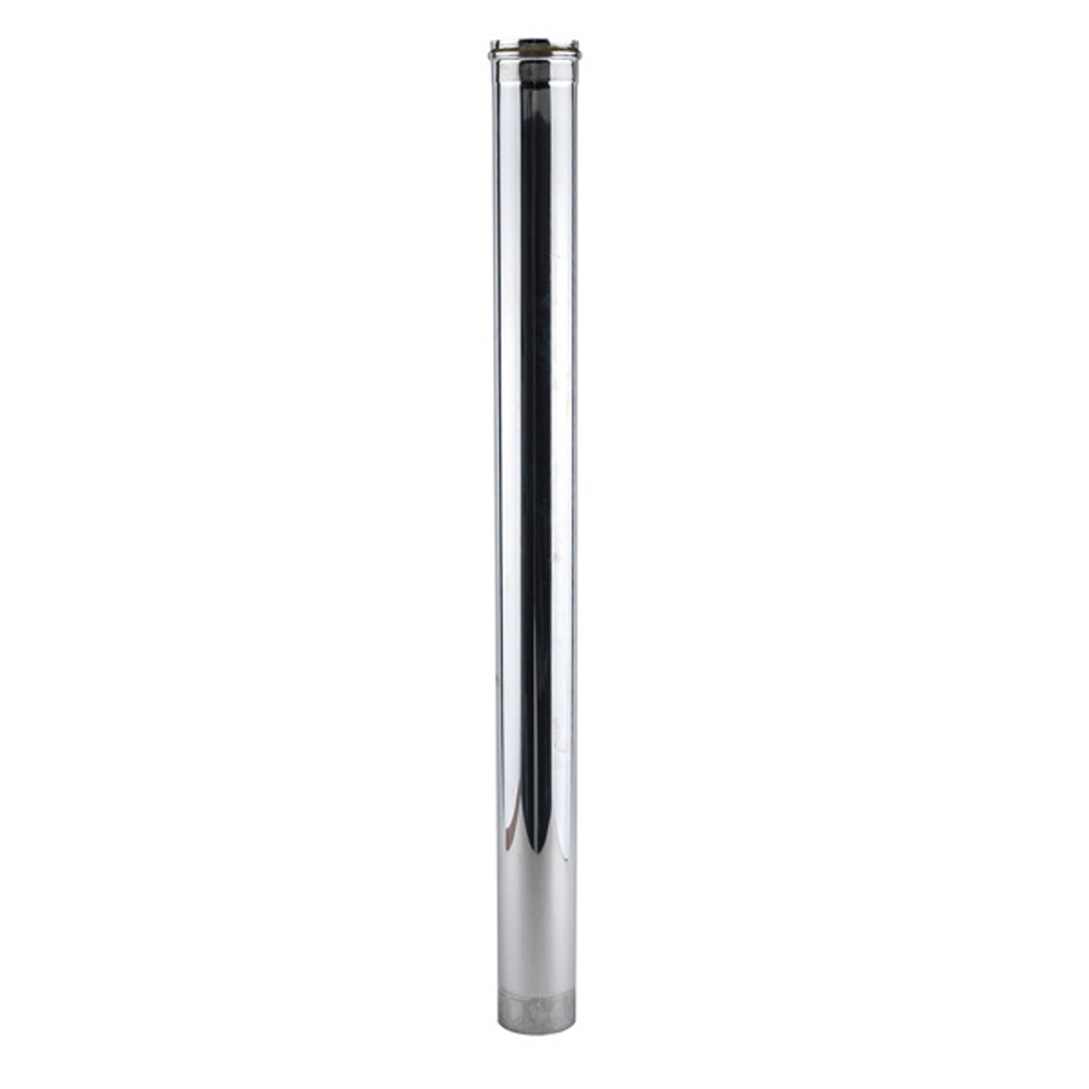 4" X 24" Rigid Stainless Steel Dryer Vent Round Pipe Length - DV0424