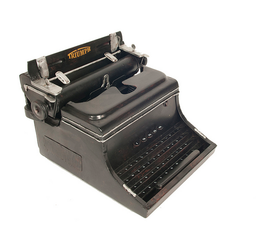 1945 Metal Triumph German Model Typewriter