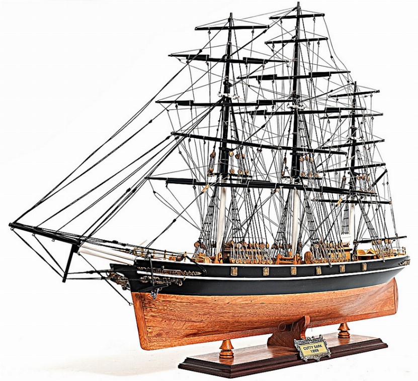 Clipper Cutty Sark (no sail) Model
