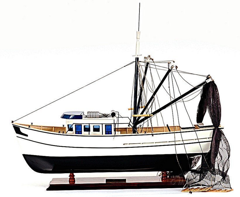Forest Gump Inspired Model Shrimp Boat