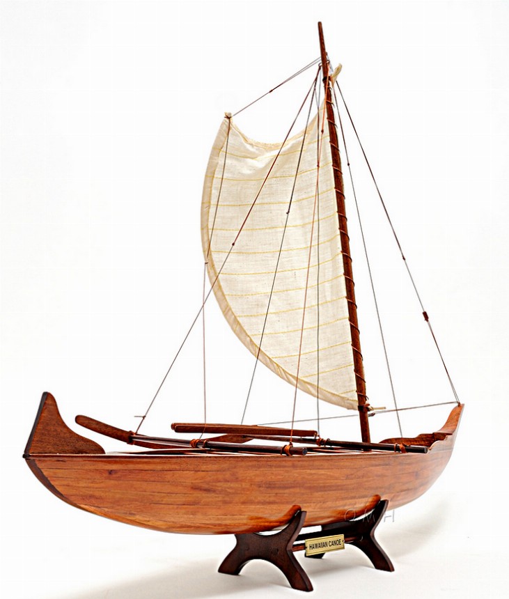 Hawaiian Outrigger Canoe Model