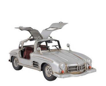 Mercedes Benz 300L Gullwing Silver Model Coupe