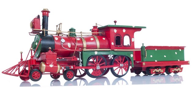 Metal Christmas Model Train