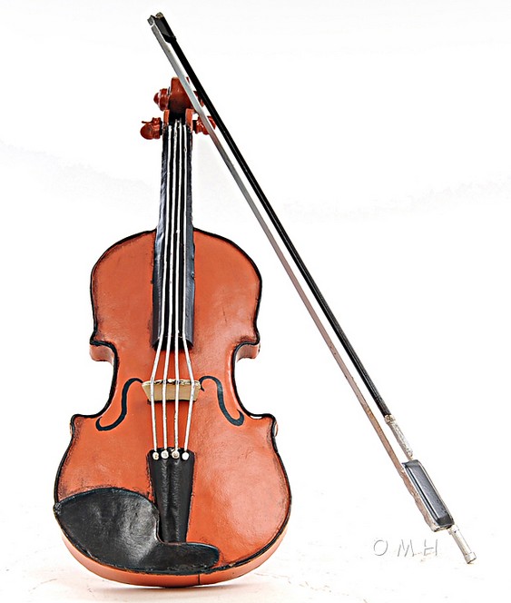 Orange Vintage Violin Model- 1:2 Scale