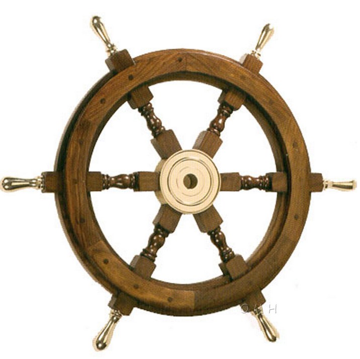 Rosewood Ship Wheel-30 inches