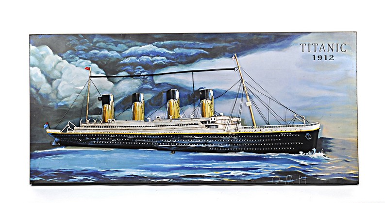 Titanic 3D Painting