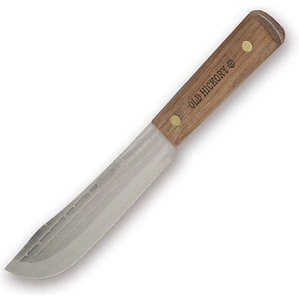 Old Hickory 7-7 inch Butcher Knife, Wood Handle