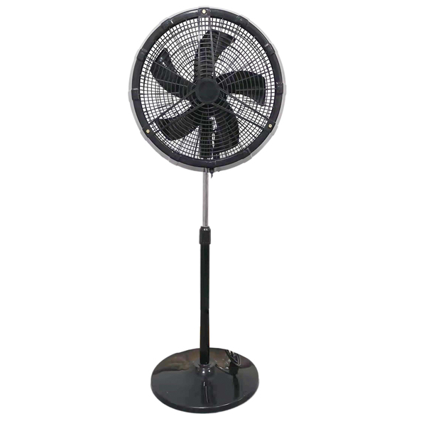 Optimus F-1888 3-Speed 55-Watt 18-Inch Oscillating Stand Fan with Misting Ring