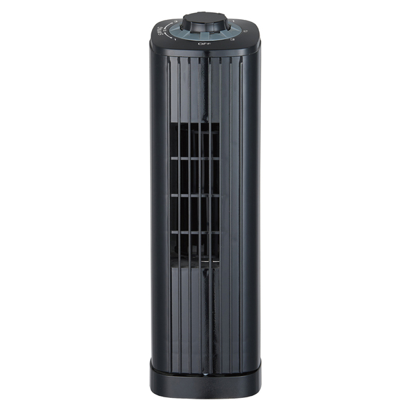 14In Desk Usl Oscillating Tower Fan Black