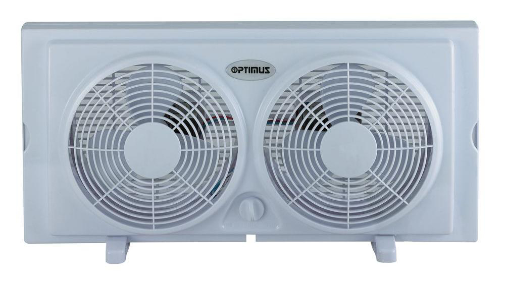 Fan 7In Twin Window Style Rain Resistant