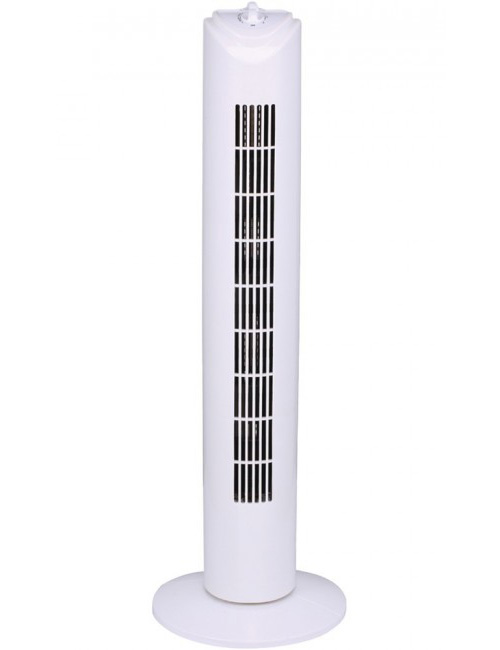 Optimus F8449WHT White 32" Tower Fan 3 Speed Energy Saving