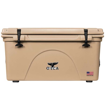 ORCA 75 QUART COOLER TAN