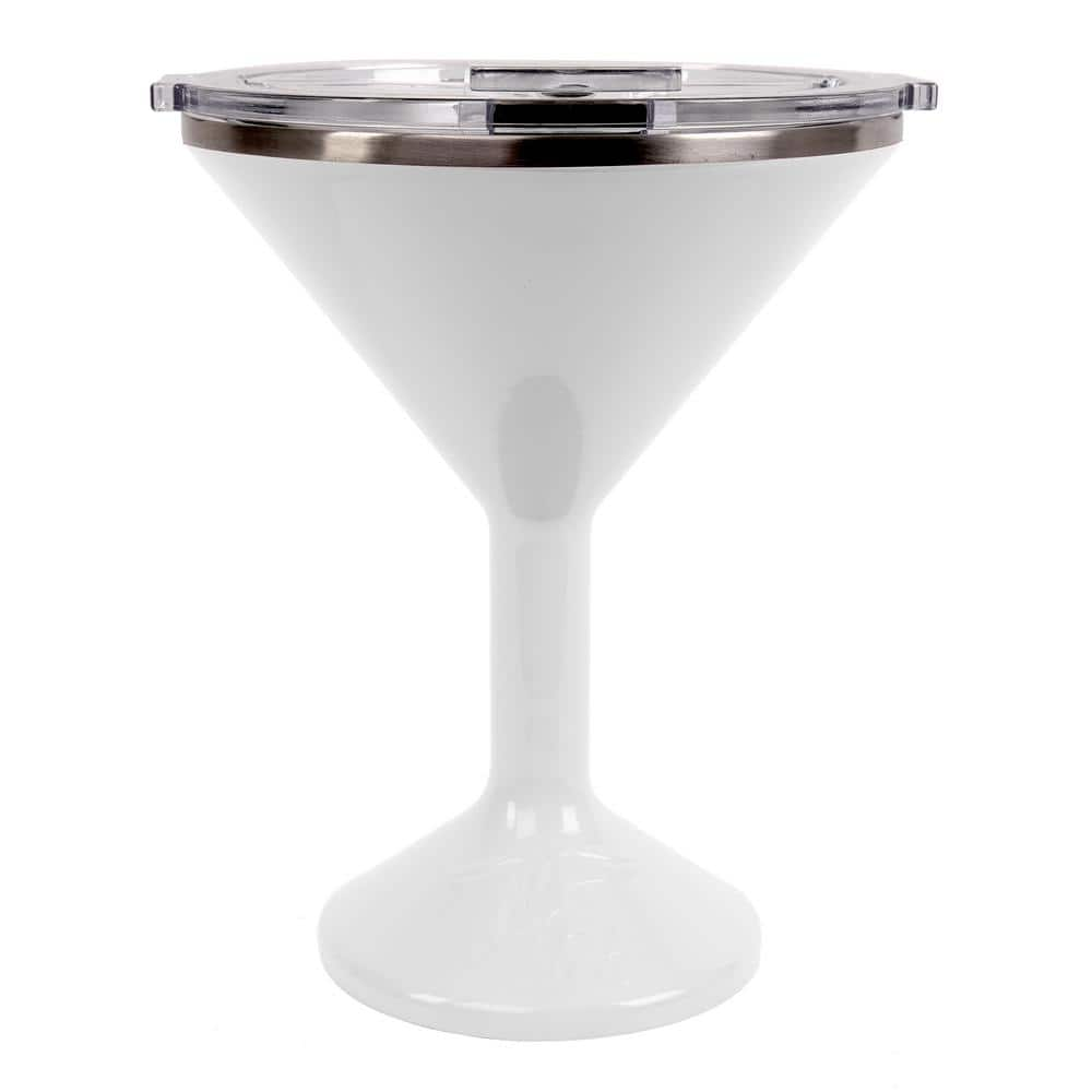 ORCA TINI INSULATED MARTINI GLASS 8OZ. PEARL