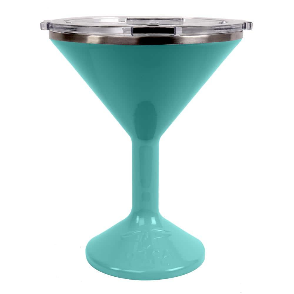 ORCA TINI INSULATED MARTINI GLASS 8OZ. SEAFOAM