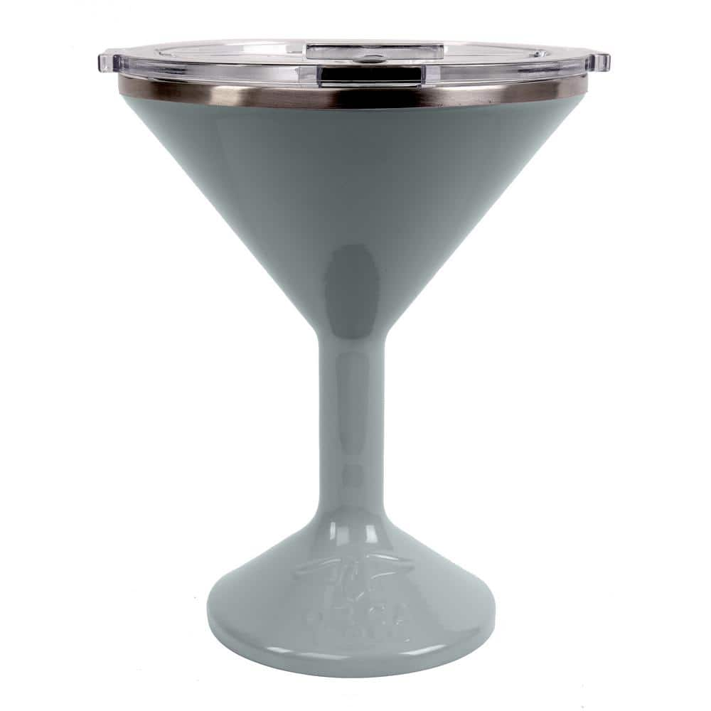 ORCA TINI INSULATED MARTINI GLASS 8OZ. SAGE