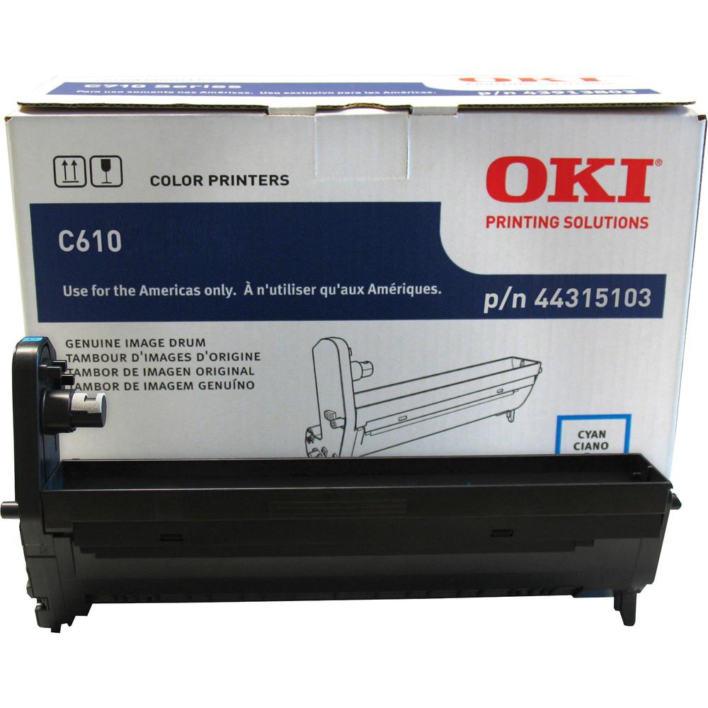 Oki 44315101/02/03/04 Image Drum - LED Print Technology - 20000 Pages - 1 Each