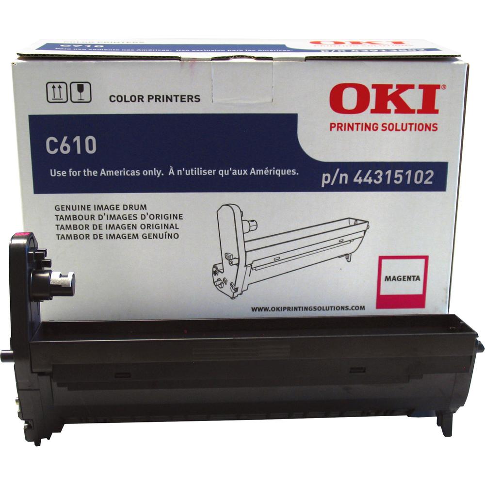 Oki 44315101/02/03/04 Image Drum - LED Print Technology - 20000 Pages - 1 Each