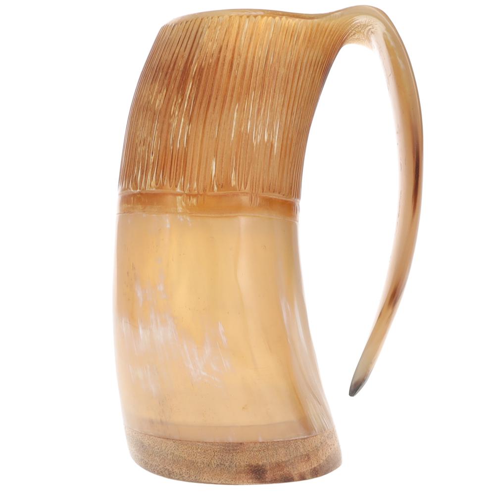 Tankherd bovine horn mug 20oz