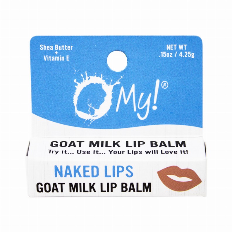 O My! Goat Milk Lip Balm - Single Pack 0.15ozNaked Lips