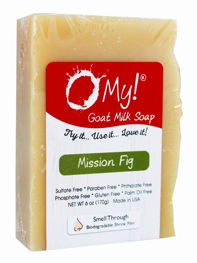 O My! Goat Milk Soap Bar - 6ozMission Fig