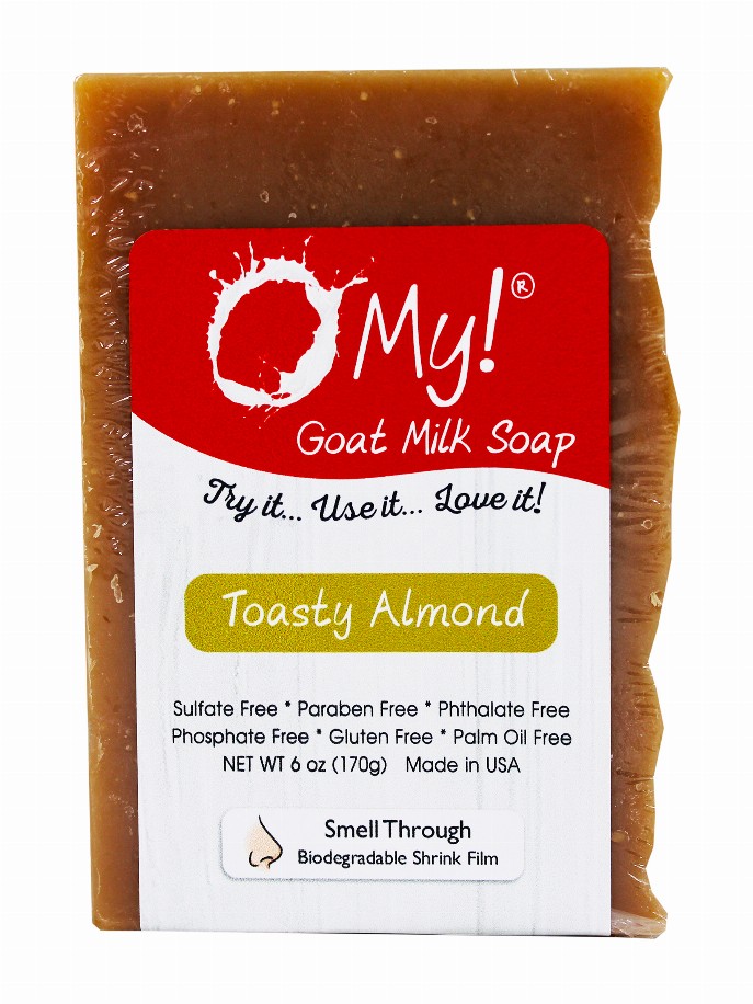 O My! Goat Milk Soap Bar - 6ozToasted Almond