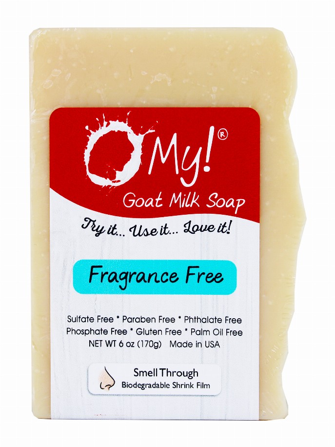 O My! Goat Milk Soap Bar - 6oz[Mens] Fragrance Free