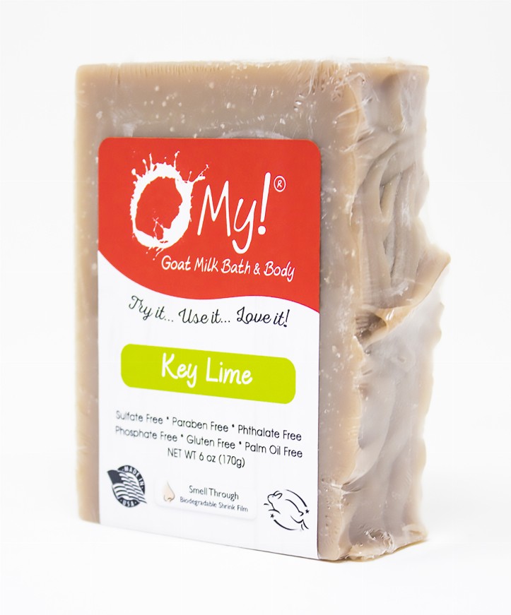 O My! Goat Milk Soap Bar - 6oz BarKey Lime