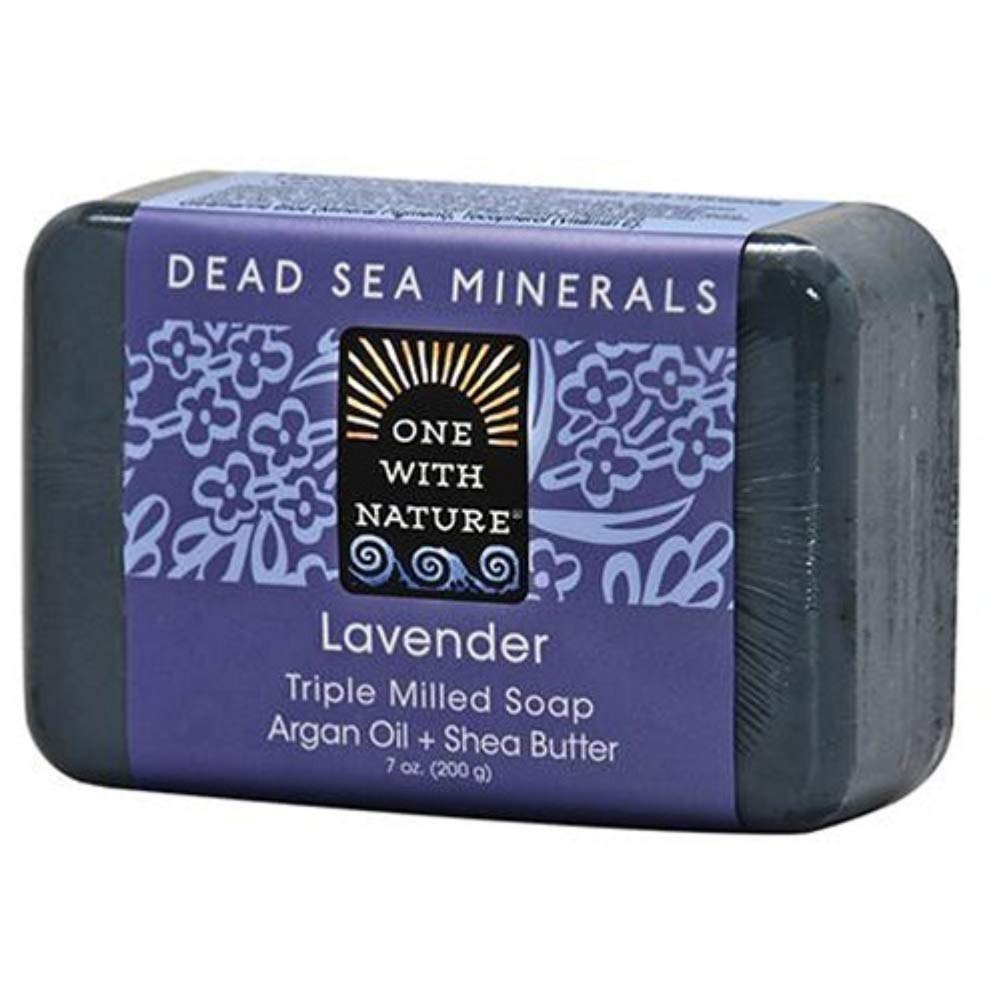 One With Nature Nkd Lavendar Bar Soap (24x4OZ )