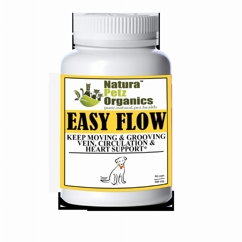 Easy Flow Keep Moving & Grooving - Vein, Circulation & Heart Support* DOG / 90 caps /  500 mg