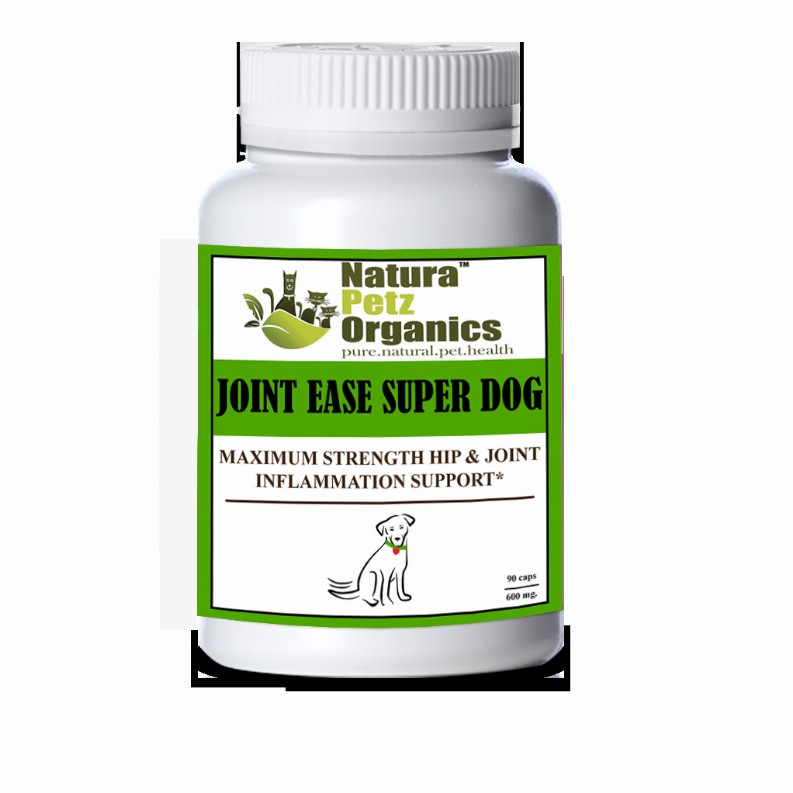 Joint Ease Max Super Dog Super Cat Maximum Strength Hip Joint & Inflammation Support* - DOG / 90 caps / 600 mg