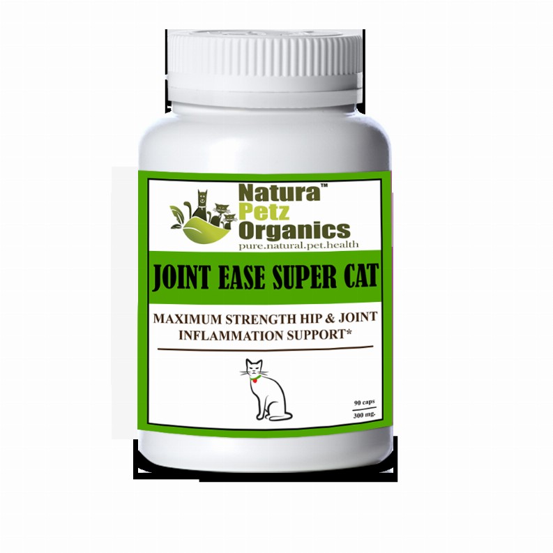 Joint Ease Max Super Dog Super Cat Maximum Strength Hip Joint & Inflammation Support* - CAT / 90 caps / 300 mg
