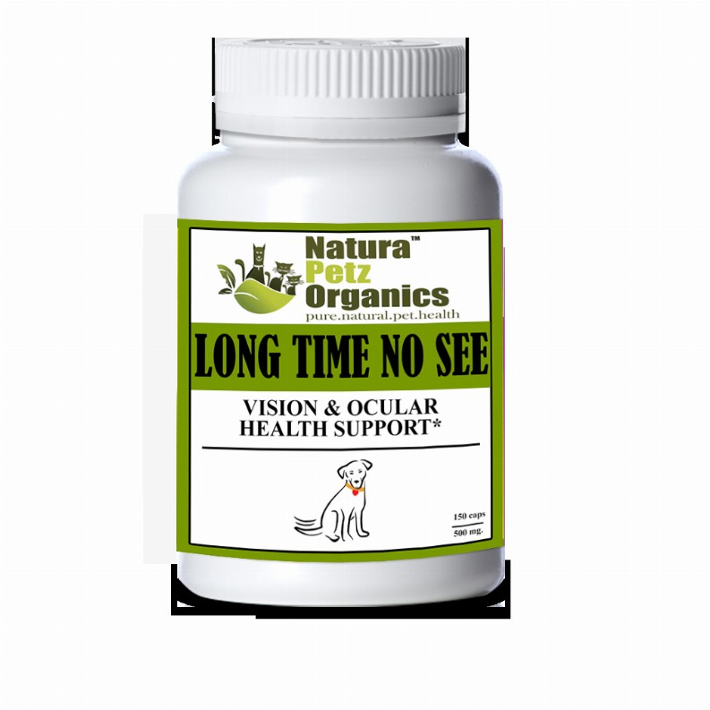 Long Time No See Max* Capsules - Vision & Ocular Health Support In Dogs And Cats* - DOG 150 Caps - 500 mg