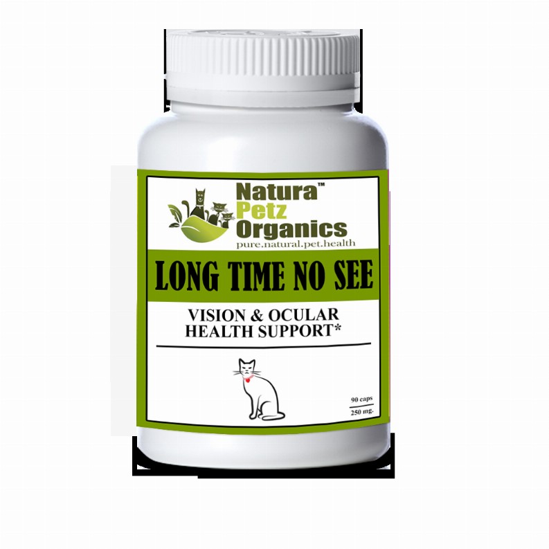 Long Time No See Max* Capsules - Vision & Ocular Health Support In Dogs And Cats* - CAT 90 Caps - 250 mg