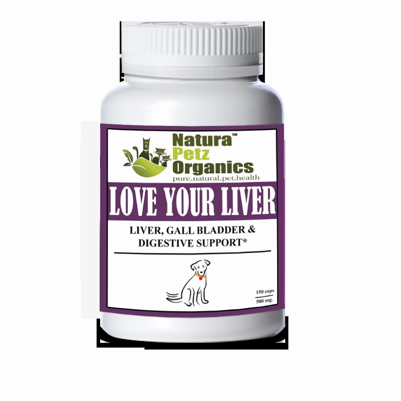 Love Your Liver Liver, Kidney, Gall Bladder & Digestive Support* - DOG/ 150 Caps / 500 mg