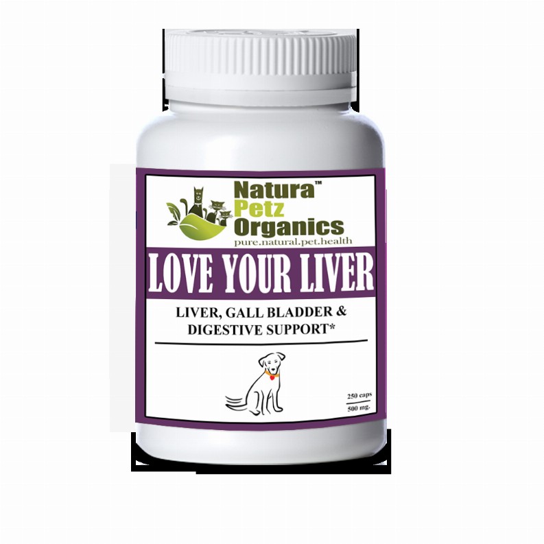 Love Your Liver Liver, Kidney, Gall Bladder & Digestive Support* - DOG/ 250 Caps / 500 mg