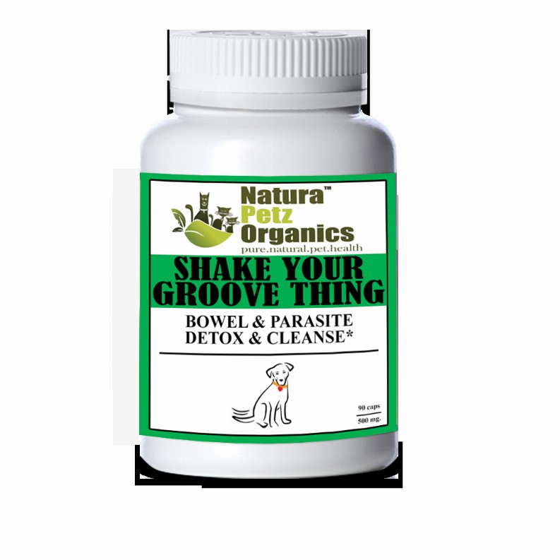 Shake Your Groove Thing - Bowel & Parasite Detox & Cleanse* - DOG/ 90 caps / 500 mg