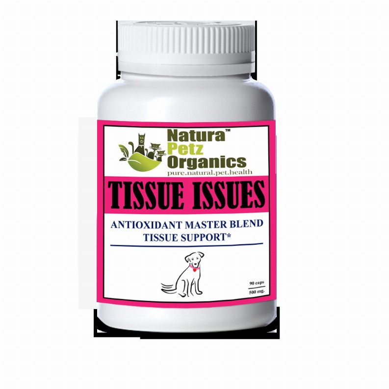 Tissue Issues* Antioxidant Master Blend Tissue Support For Dogs & Cats* - Dogs 500 mg / 90 caps Size 1