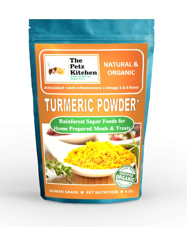 Turmeric Curcuma - Antioxidant Joint & Inflammation Support* The Petz Kitchen - Organic & Human Grade Ingredients For Home Prepa
