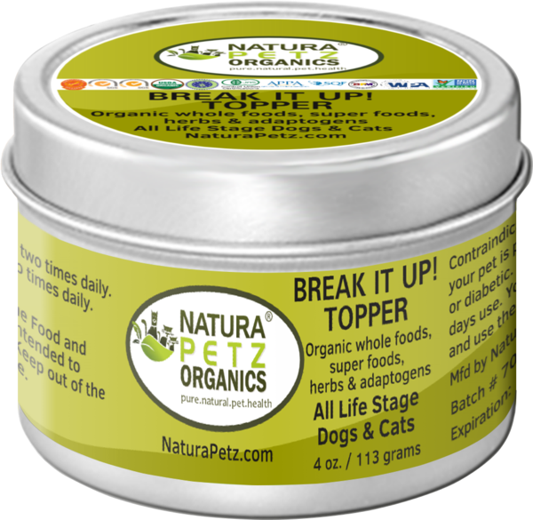 Break It Up! Meal Topper Stone Breakder Stone Eliminator* For Dogs And Cats - Flavored Meal Topper For Stones*