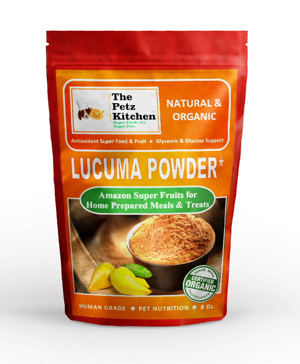 Lucuma Powder - Glycemic Glucose & Digestive Support*  Antioxidant Usda Organic Super Food & Fruit The Petz Kitchen
