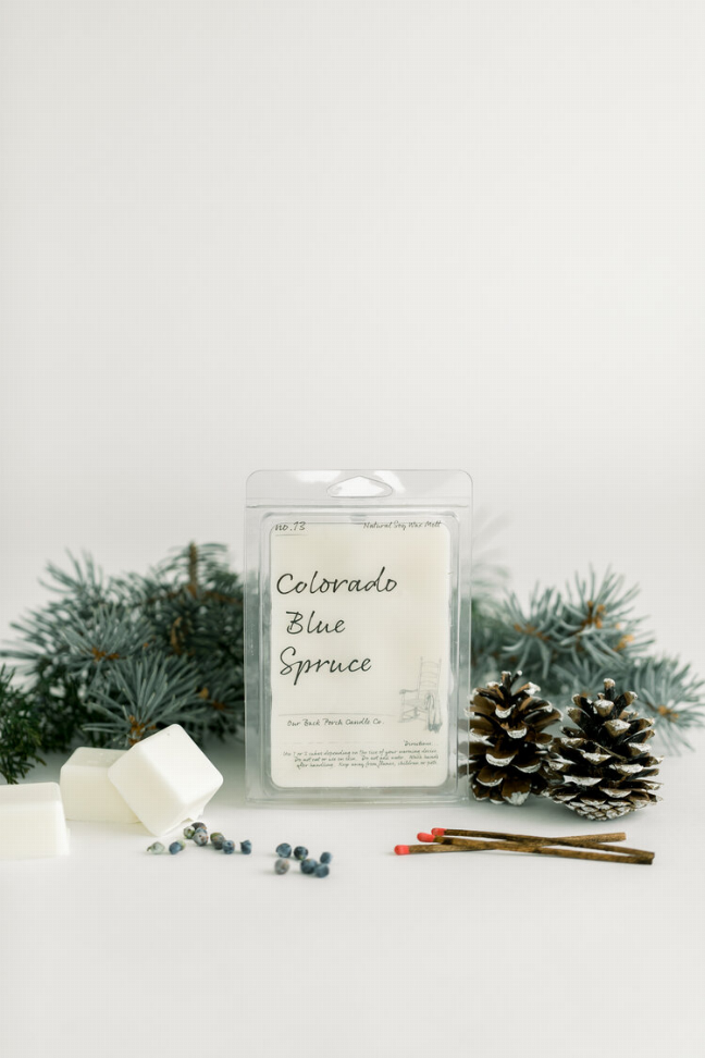 Colorado Collection Candle - 6oz Wax MeltsColorado Blue Spruce