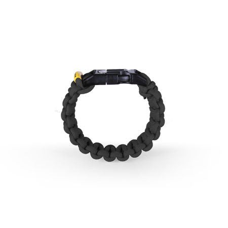 Kodiak Survival Paracord Bracelet - Medium Black